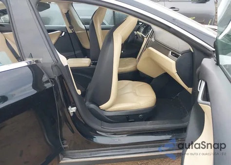 2014 Tesla Model S P85 z USA, uszkodzony, nr VIN 5YJSA1H10EFP34137